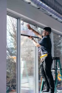 Solar window film for house